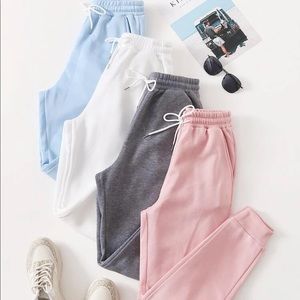 4 Pack Drawstring Waist Sweatpants